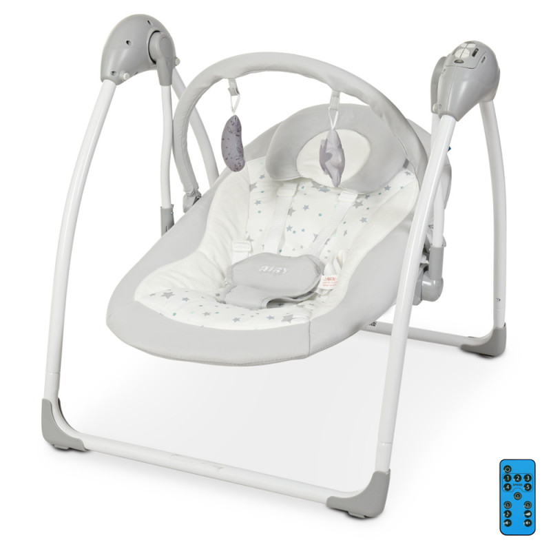 Гойдалка El Camino Airy ME 1047 (stars grey) Гойдалка El Camino Airy ME 1047 (stars grey)